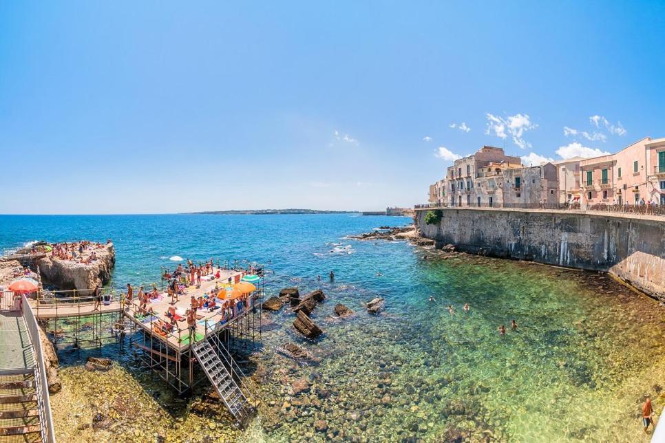 Terrazza Dei Mori - Seaview Terrace In Ortigia Apartment Syracuse Exterior photo